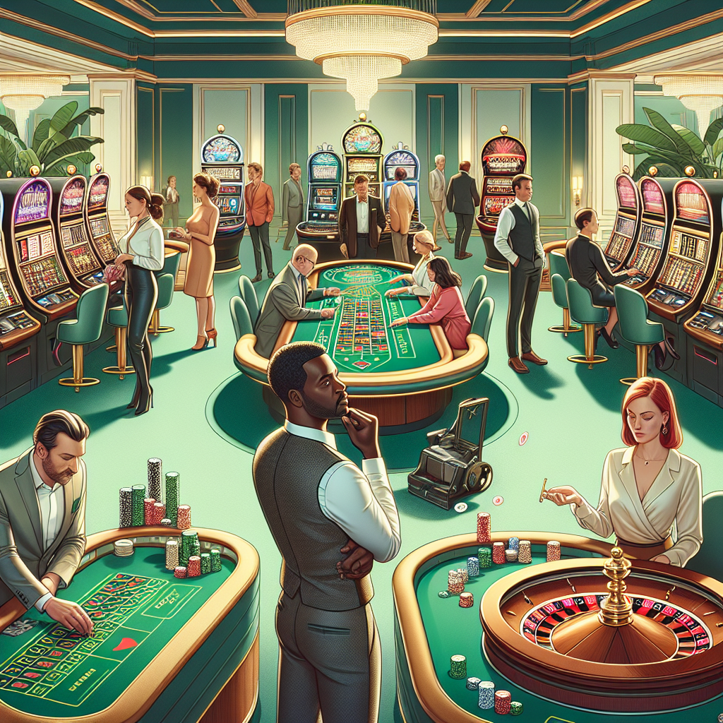 Casino Selection Illustration